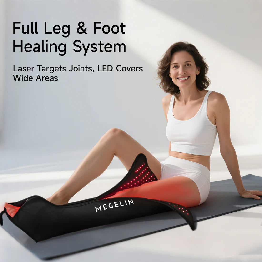 Rejuvenation Oasis Crete Light Therapy Leg Wrap